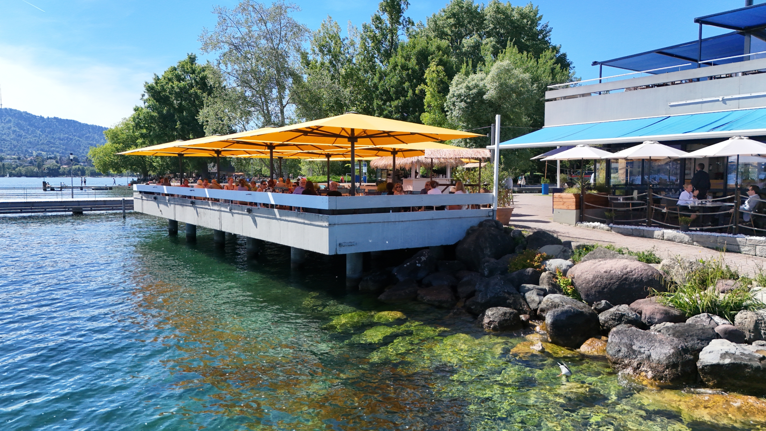 Seeterrasse Lake Side Seeterrasse Restaurant Lake Side Zürich